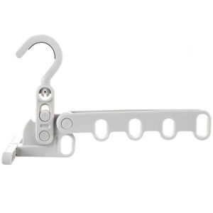 ✴️Ship Within 24H✴️ Portable Clothes Hanger Foldable 5Holes Clothes Drying Rack 五孔折叠衣架