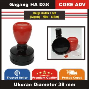 Gagang Stempel Flash D38 Premium
