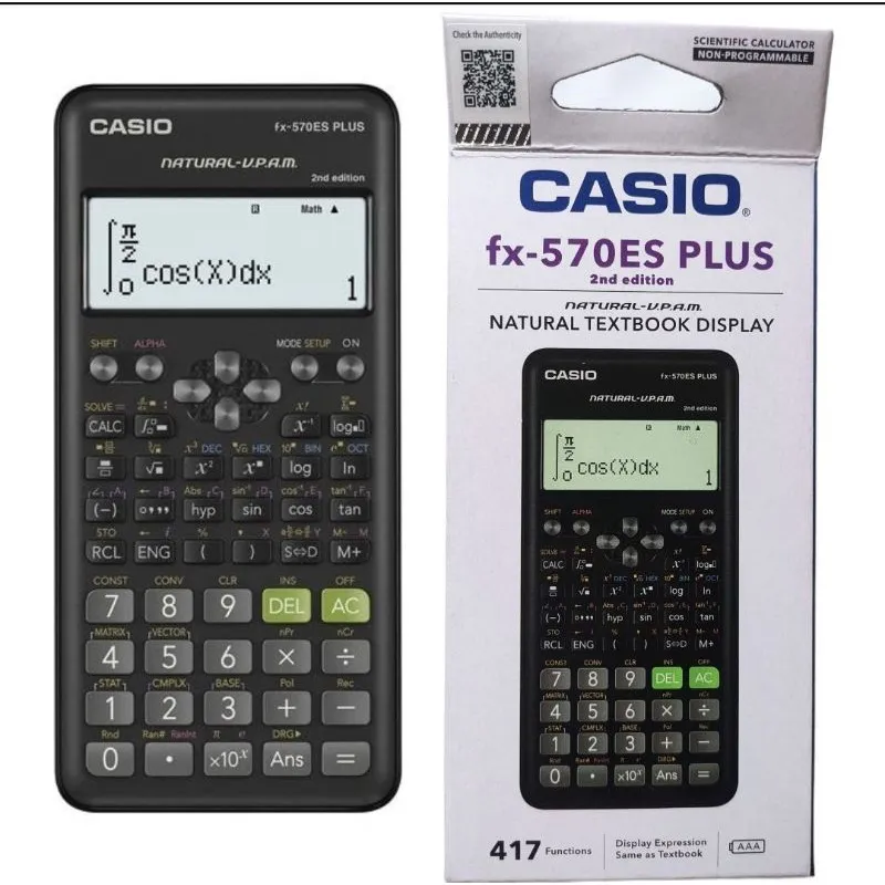 Calculator 570es shop plus