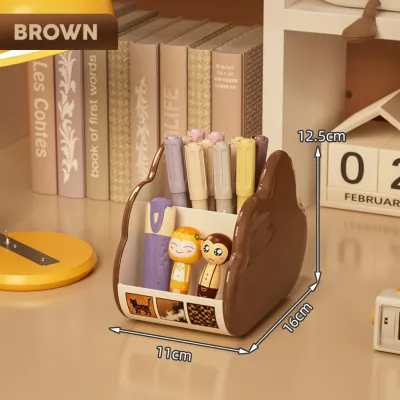 Angola Rak Meja Penyimpanan Alat Tulis C40A-C42A Stationery Organizer/Rak Serbaguna/Rak Make Up Skincare/Rak Meja Multifungsi