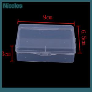[Nicoles] กล่องพลาสติกใสอเนกประสงค์ขนาด9ซม. x 6.5ซม. x 3ซม.