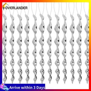 12x Bird Repellent Rotating Rod Reflective Spiral Deterrent Control Device
