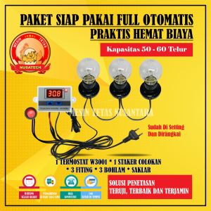 Paket Siap Pakai W3001 Kapasitas 50 Sampai 60 Butir Telur Mesin Tetas