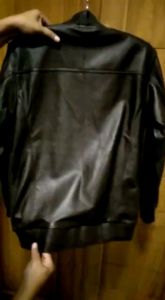 Jaket Kulit Kambing Selembut Domba Model Bomber Kamsay (Garansi 100% Uang Kembali)