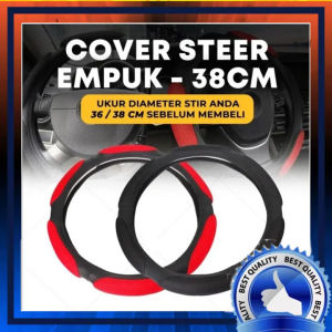 Sarung Stir Cover Setir Mobil Model Busa Empuk Universal Daihatsu Sigra Calya Taruna Terios Ayla Pajero