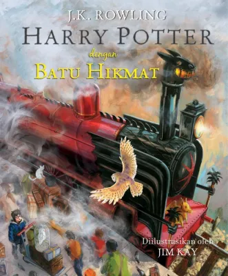 Harry Potter Novel Illustration Version (Malay Hardcover Version) Pelangi