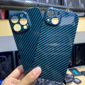 new Pure Real Carbon Fiber Phone Case For iPhone 13 Pro Max Colours Aramid fiber Ultra-thin iphone 13 Mini Camera Protection Cover hot