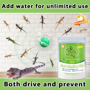 【100% lizard go away】MN  Lizard repellent gecko repellent Lizard killer New upgraded formula more effective 12 tablets  Lizard repellent pill 壁虎驱除剂 12pcs