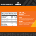 Creatine Monohydrate Unflavoured By Agym Nutrition. 