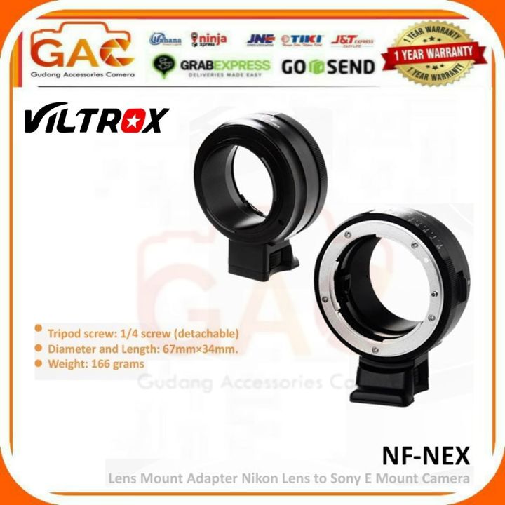 Viltrox Lens Adapter Mount for Nikon GnD Series Lens to Sony E