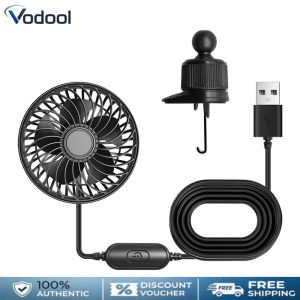 USB Powered Car Fan Vent Clip Vehicle Fan for Sedan SUV RV Pickup Truck Van