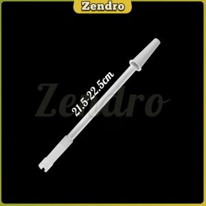 ZEO 21–33cm Reusable Soft Silicone Straw Universal Replacement Straw for Pot Belly Water Bottles 1Pc