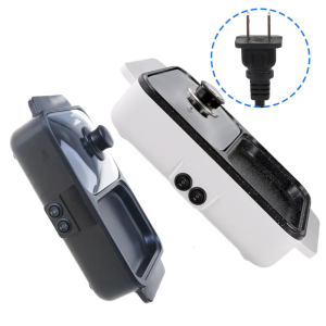 2 in 1 Hot Pot and Grill Set Independent Temperature Control Nonstick Fast Heating Cooking Appliance Kitchen Gadget