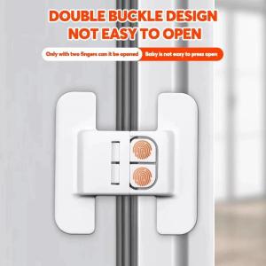 Universal Refrigerator Lock Child Safety Fridge Lock Baby Anti-Pinch Hand Cabinet Lock Anti-Opening
