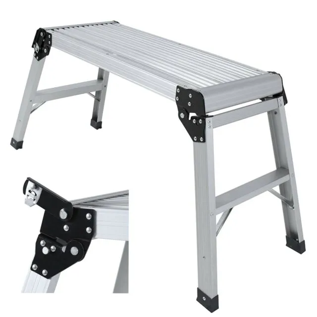 Aluminum Folding Bench Work Platform Multi - Purpose (Beautybox ...