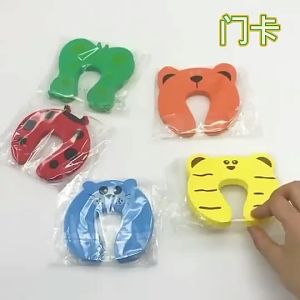 โฟมกันประตู กันประตูปิดกระแทกมือเด็ก อุปกรณ์เพื่อความปลอดภัย สำหรับเด็กและสัตว์เลี้ยง