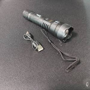 🔦ไฟฉายพลังสูง ไฟฉาย LED ซูม ไฟฉายสว่างมาก ใช้งานยาวนาน สวยกระทัดรัด กันน้ำ