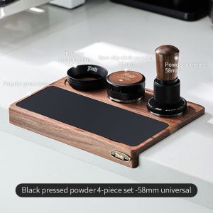 BINCOO Coffee Tamper Set Hammer 30-pound Constant Force Impact Espresso Tamping Device Powder Distributor Base Set 51/58MM