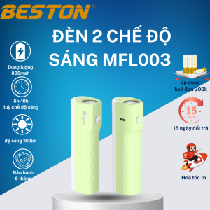 Đèn pin sạc Beston LED Mopal MFL003 thời gian sáng lên đến 6 tiếng đèn cắm trại đèn du lịch