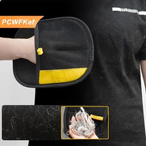 【PCWFKef】 Pet tóc Remover điện găng tay vật nuôi chải chuốt găng tay cao-hiệu quả vật nuôi lông loại bỏ găng tay mèo lông loại bỏ công cụ