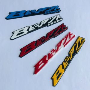 AKSESORIES MOTOR EMBLEM TULISAN HONDA BEAT JEPANG 3 DIMENSI TIMBUL DENGAN HARGA SATU PASANG