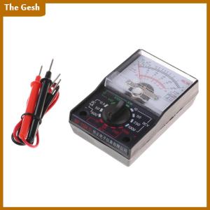 [The Gesh] เครื่องวัดความต้านทานไฟฟ้ากระแสตรง AC 1000โวลต์มิเตอร์250mA แอมมิเตอร์1K เครื่องมือมัลติมิเตอร์แบบอนาล็อก