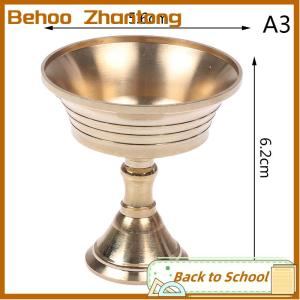 Behoo Multi-Size Golden Copper Alloy Candle Holder Candlestick Candelabrum Home Decor