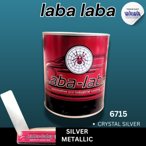 cat duco Laba-Laba crystal silver LB 6715 1 liter (dasaran candytone)