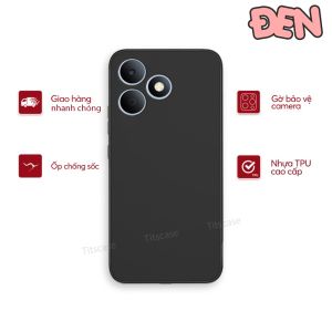 Ốp lưng cho Realme NOTE 80 mềm dẻochống bám vân tay bám bẩn bảo vệ camera TPU