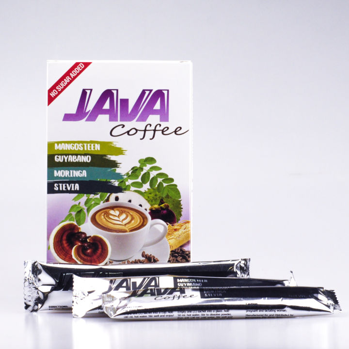 Java 8 in 1 Herbal and Health Coffee Mix with Guyabano Extract ...