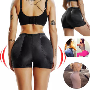 Women Padded Seamless Shorts Panty Breathable Butt Lifter Shaper Plus Size Booty Lift Underwear