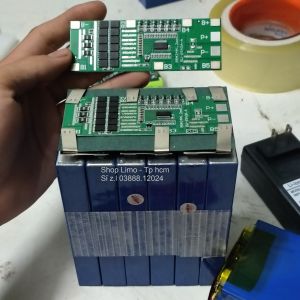 Mạch 6s 24v / 252v 20A - 40A sịn dùng đóng khối pin. Mạch bảo vệ sạc xả pin lithium 18650 lipo 37v