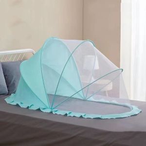 Newborn Infants Bed Crib Net Cover Baby Mosquito Net Cover Foldable Bed Net Mesh Anti Mosquito Pop Up Safety Crib Net