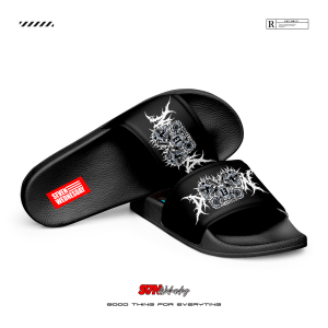 BRZ-BUMBLEBEE Sandal Slop Pria Wanita Trendy Sandal Slide On untuk Anak 26-35 untuk Dewasa 36-43