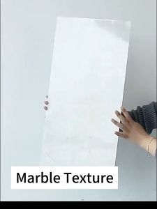 20pcs 30x60cm Self Adhesive 3D Marble Wall Sticker Waterproof PVC Tile for Kitchen Bathroom Decor
