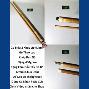 [THỊNH TÂM] Cơ Bida Gậy Bi-A Cơ Phá Bida Lỗ Gậy Bida 2 Khúc Gỗ Hương Phíp Đồng 1 khúc [ GẬY BIDA ]