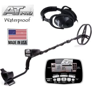 Garrett AT Pro Waterproof Metal Detector With MS-2 Headphones Made in USA (MTD-ATPRO)