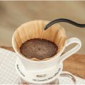 กระดาษกรองกาแฟดริป(100 แผ่น) ทรง V/U แบบหนา Drip Coffee Paper Filter V/U Shape MoCoo Home. 
