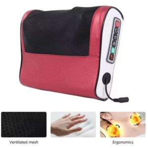 A5TG Massage sâu Máy mát xa cổ điện Sử dụng đa chức năng Thoáng khí Đệm Massage Có thể điều chỉnh Gối Massage Điện