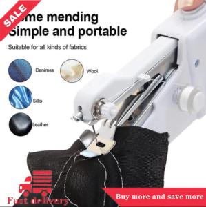 [COD] Cầm tay điện Máy may mini xách tay máy may thuận tiện quần áo may công cụ
