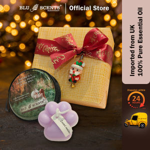 Blu Scents MINI PAW SCENTED CANDLE CHRISTMAS GIFT - Home decor Flurry Paw
