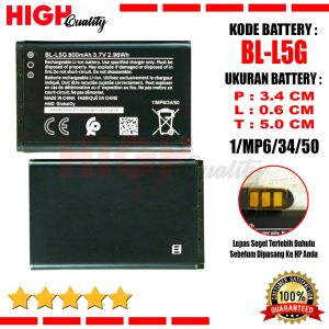 Baterai Nokia 105 2024 NEW TA-1375 TA-1633 / 105 Plus TA-1428 TA-1447 Batre BL-L5G / BL-L5K / BL-L5J