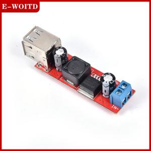 【E-WOITD】 DC 6V-40V 12V ถึง5V 3A Dual USB Charger DC-DC step-Down Converter MODULE LM2596