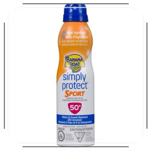 BANANA BOAT Simply Protect Sport Sunscreen Spray SPF 50+ 170g