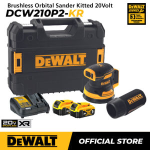 Dewalt Brushless Orbital Sander/Mesin Amplas Baterai 20V5.0Ah DCW210P2