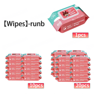 BUY 10 TAKE 10 Wipes for Baby Organic 80pcs Per Pack Wet Wipes Hypoallergenic (Non-Alcohol)