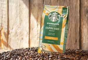 Starbucks Blonde Espresso Roast Whole Bean Coffee Arabica 100% Net: 200g   BBF.25/12/26