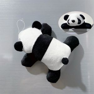 Cute Soft Plush Panda Magnet Fridge Decor Kitchen Accessories Perfect For Gifting