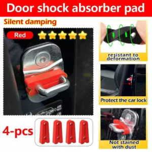 车门减震器 Car Door Silicone Shock Absorbing Pad Fit Door Buffer Cushion Anti-Vibration Noise Reduction Car Door Shock Damper