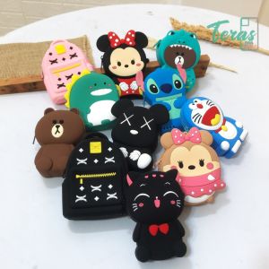 DOMPET SILIKON KARAKTER LUCU & POUCH ANTI AIR WATERPROOF
